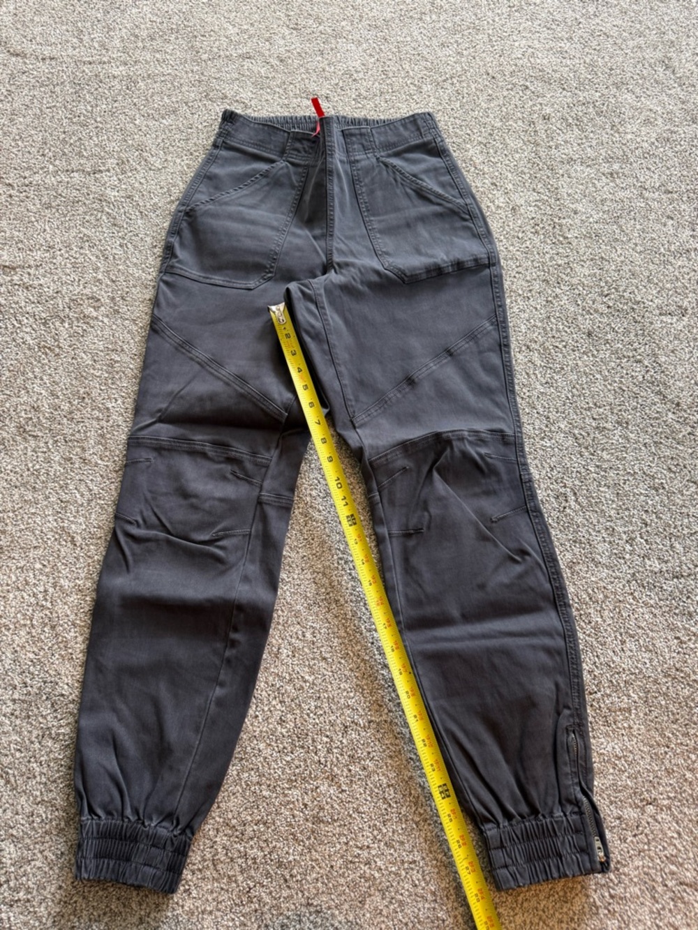 SPANX Black Utility Jogger Jeans